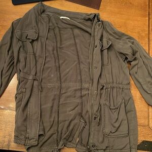 Super cute dark green jacket from Maurices